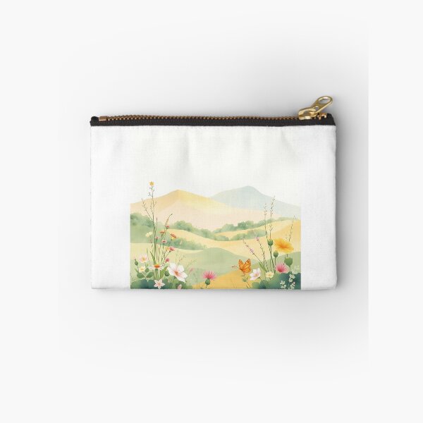 Item preview, Pastel Watercolor Landscape with Flora and Fauna designed and sold by sharon1210.