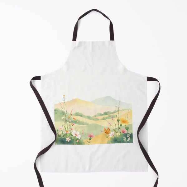 Item preview, Pastel Watercolor Landscape with Flora and Fauna designed and sold by sharon1210.