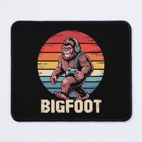 Item preview, Bigfoot Sasquatch Gamer Gaming designed and sold by blueyeeti.