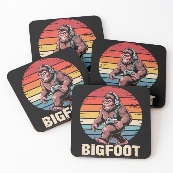 Item preview, Bigfoot Sasquatch Gamer Gaming designed and sold by blueyeeti.