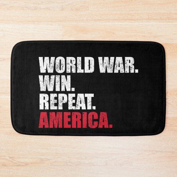 Item preview, World War Win Repeat America Quote designed and sold by SoapMathiW7.