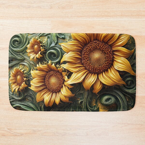 Item preview, Sunflower Fractal Art Design designed and sold by thewandswant.