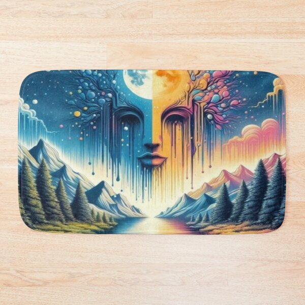 Item preview, Surreal Landscapes – Faces in the sky, nature flows into dreams and reflections designed and sold by FotoworldEdel.