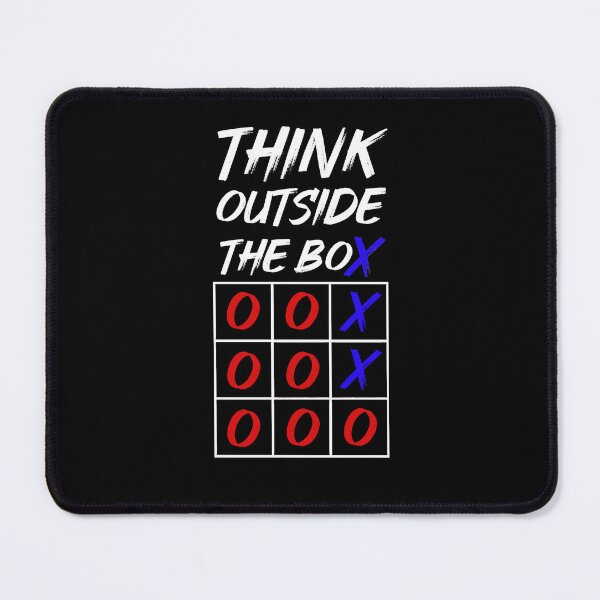 Item preview, Think Outside The Box (Tic-tac-toe) designed and sold by CreatureHouse95.
