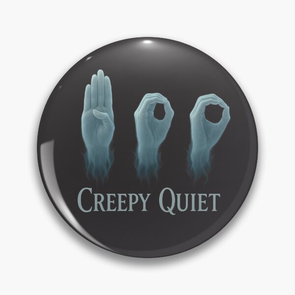Item preview, ASL Halloween Hands American Sign Language Boo Creepy Quiet designed and sold by SunfullyYours.