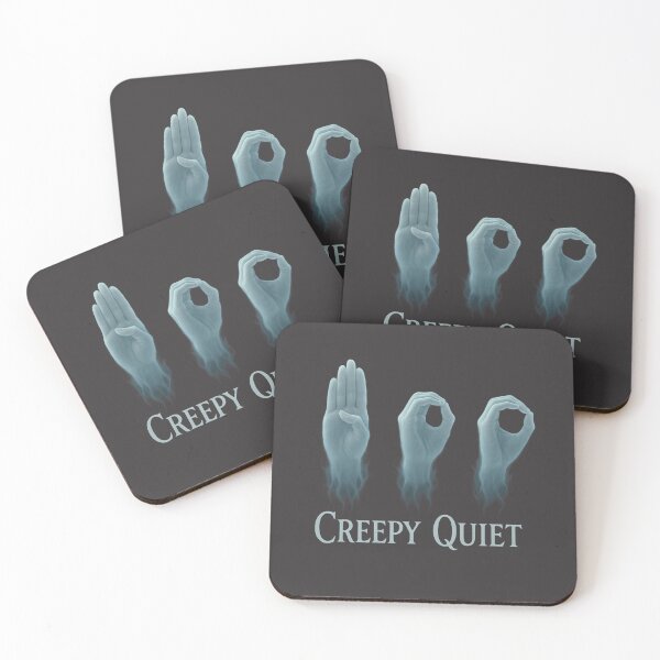 Item preview, ASL Halloween Hands American Sign Language Boo Creepy Quiet designed and sold by SunfullyYours.