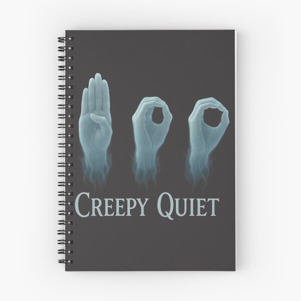 Item preview, ASL Halloween Hands American Sign Language Boo Creepy Quiet designed and sold by SunfullyYours.