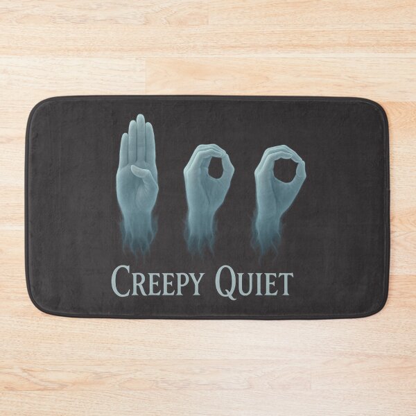 Item preview, ASL Halloween Hands American Sign Language Boo Creepy Quiet designed and sold by SunfullyYours.