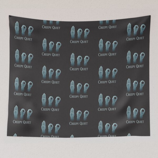Item preview, ASL Halloween Hands American Sign Language Boo Creepy Quiet designed and sold by SunfullyYours.