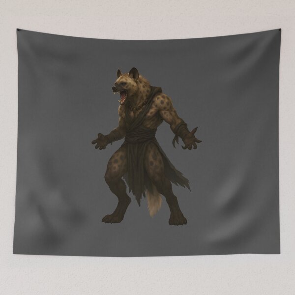 Item preview, Werehyena – The Shape-Shifting Hyena of Folklore designed and sold by ElmAlasateer.