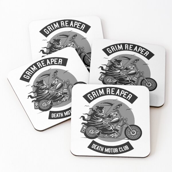 Item preview, Custom Death Motor Club Tee designed and sold by Frame and Flames.