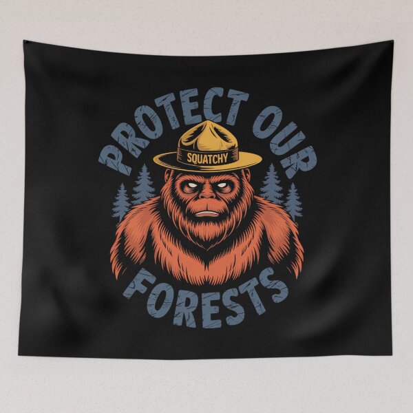Item preview, Bigfoot Sasquatch Support designed and sold by WalshDrawnLaugh.