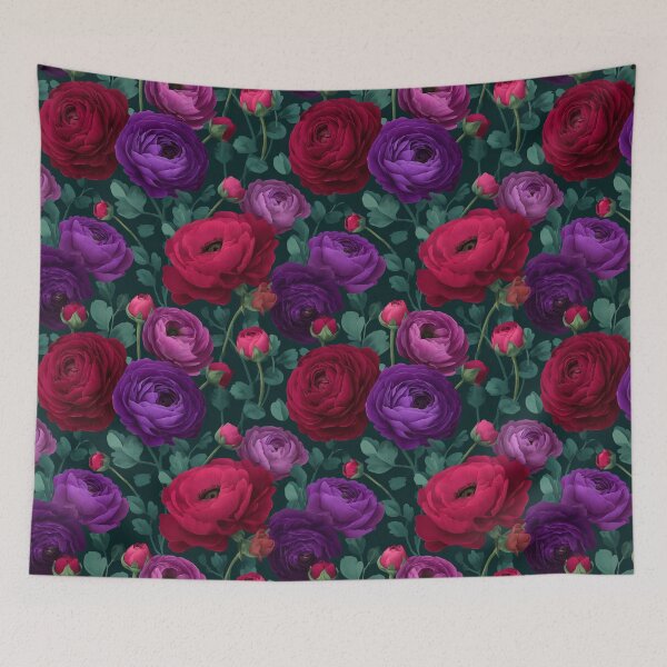 Item preview, Edgy Graceful Ranunculus For Anniversary Gift designed and sold by RoyalStarsPatts.