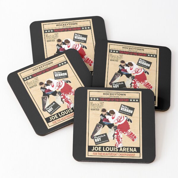 Item preview, Hockeytown The Fight Of The Century Joe Louis Arena For The Heavyweight Championship Goalie Fight 2 The Fight America Wanted - Vernon Vs. Roy designed and sold by HassieWeimann.