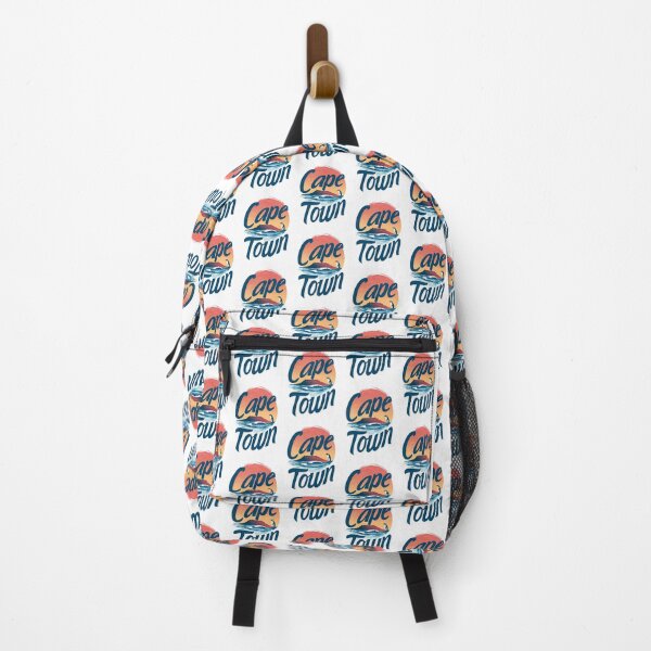 Item preview, Cape Town Design – Table Mountain, Ocean Waves & Penguin Illustration designed and sold by Meiersbeste.