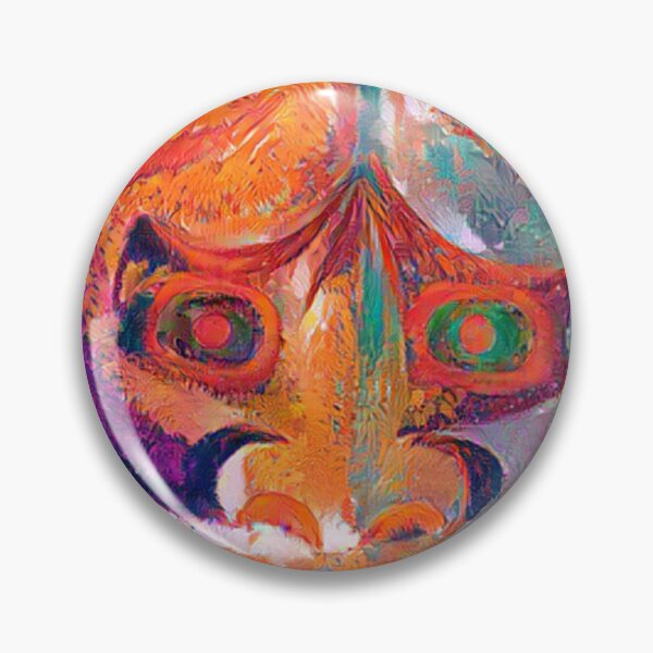 Item preview, Multicolor African Mask designed and sold by RAISC.