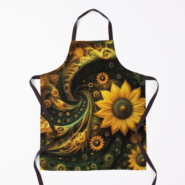 Item preview, Sunflower Fractal Art Design designed and sold by thewandswant.