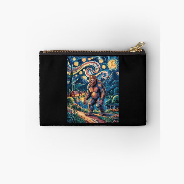 Item preview, Bigfoot Starry Night Sasquatch designed and sold by WalshDrawnLaugh.