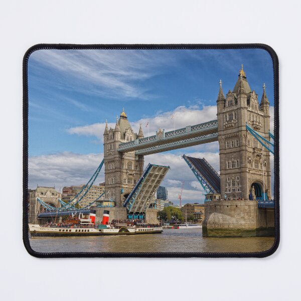 Item preview, Paddle Steamer Waverley steaming through Tower Bridge London England UK designed and sold by John Gilham - Landscape Photography.