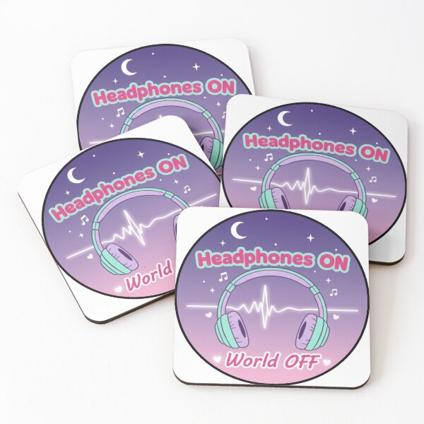 Item preview, Headphones ON, World OFF designed and sold by Gnfree.