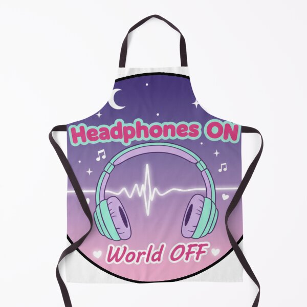 Item preview, Headphones ON, World OFF designed and sold by Gnfree.