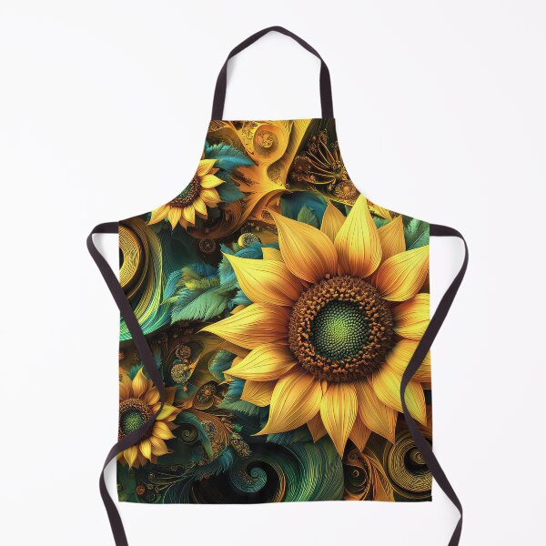 Item preview, Sunflower Fractal Art Design designed and sold by thewandswant.