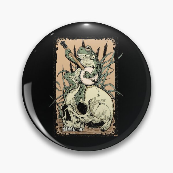 Item preview, Victorian Frog Playing Banjo  	 designed and sold by uvodvxgky77.
