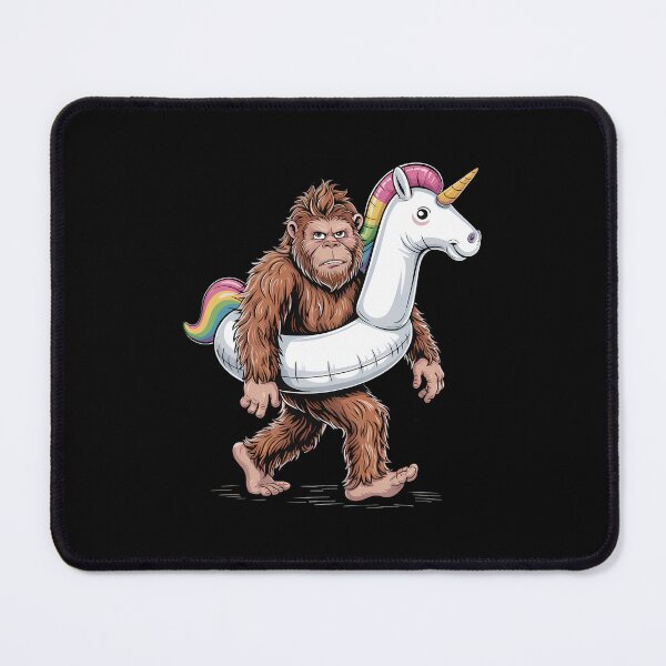 Item preview, Bigfoot Unicorn Funny Sasquatch Rainbow designed and sold by WalshDrawnLaugh.