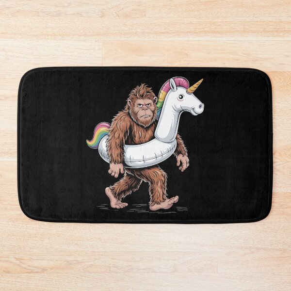 Item preview, Bigfoot Unicorn Funny Sasquatch Rainbow designed and sold by WalshDrawnLaugh.
