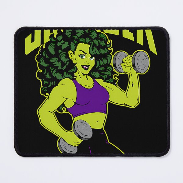 Item preview, She-Hulk Athletic Club Colorful designed and sold by JIMMYDER.