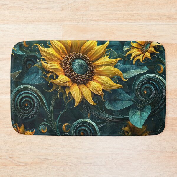 Item preview, Sunflower Fractal Art Design designed and sold by thewandswant.