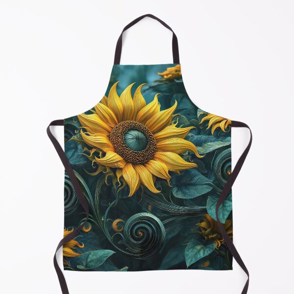 Item preview, Sunflower Fractal Art Design designed and sold by thewandswant.