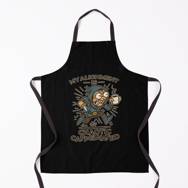 Item preview, My Alignment is Chaotic Caffeinated DnD designed and sold by wolfkin-design.