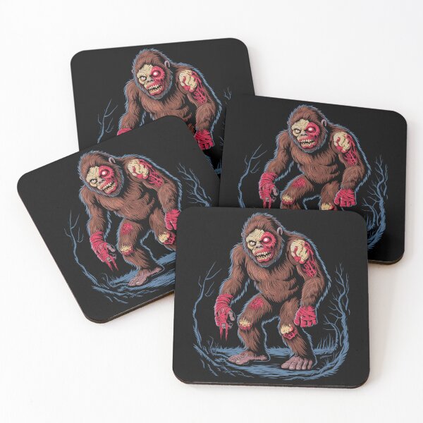 Item preview, Bigfoot Zombie Halloween Funny Sasquatch designed and sold by WalshDrawnLaugh.
