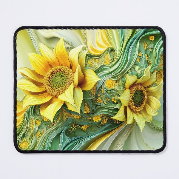 Item preview, Sunflower Fractal Art Design designed and sold by thewandswant.