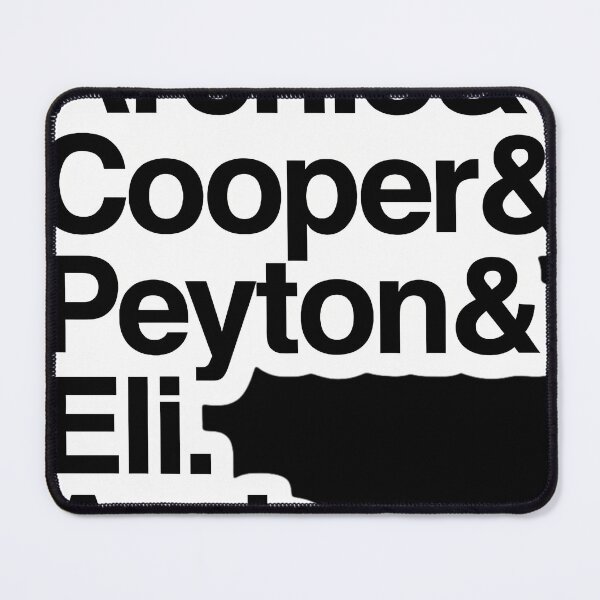 Item preview,  Manning Football Legacy Ampersand Style Sticker designed and sold by BarbaraBai8.