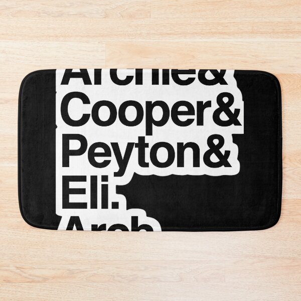 Item preview,  Manning Football Legacy Ampersand Style Sticker designed and sold by BarbaraBai8.