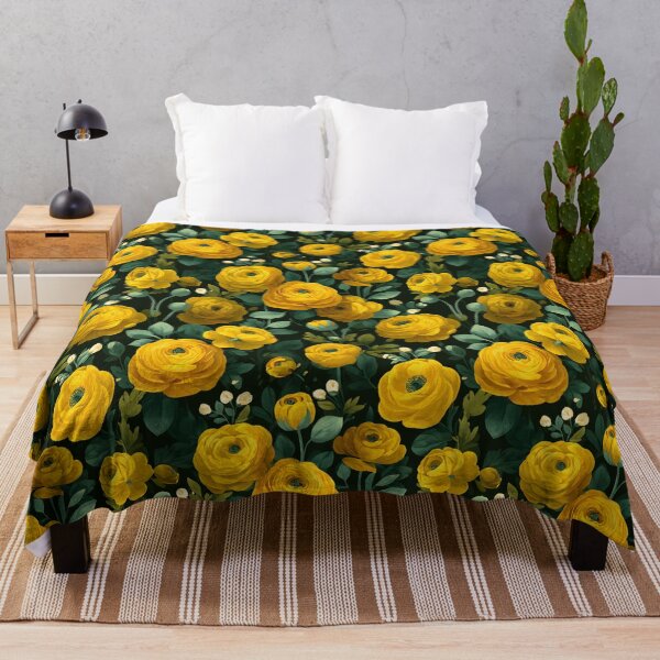 Item preview, Minimalistic Blooming Ranunculus Pattern For Garden Party designed and sold by RoyalStarsPatts.