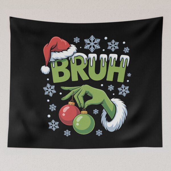Item preview, Bruh Christmas Xmas Funny Christmas designed and sold by WalshDrawnLaugh.