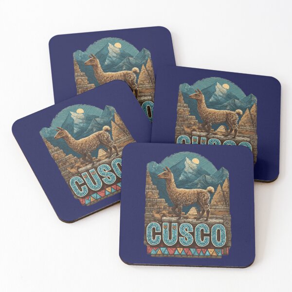 Item preview, Cusco Peru – Llama & Andes Inca Ruins Design designed and sold by Meiersbeste.