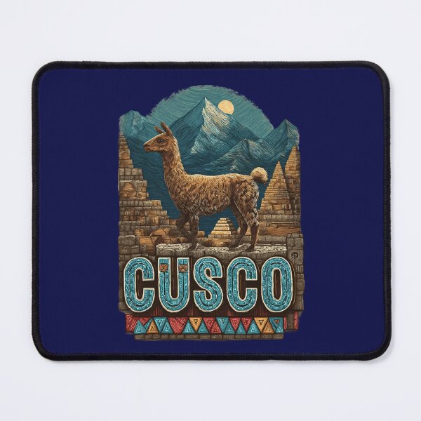 Item preview, Cusco Peru – Llama & Andes Inca Ruins Design designed and sold by Meiersbeste.