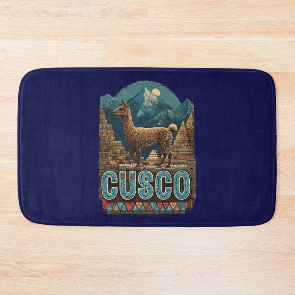Item preview, Cusco Peru – Llama & Andes Inca Ruins Design designed and sold by Meiersbeste.