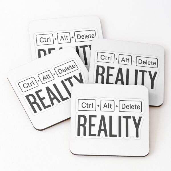 Item preview, Ctrl+Alt+Delete Reality designed and sold by ZeMa-JA.