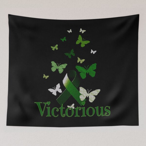 Item preview, Victorious Green Awareness Ribbon	 designed and sold by uvodvxgky77.