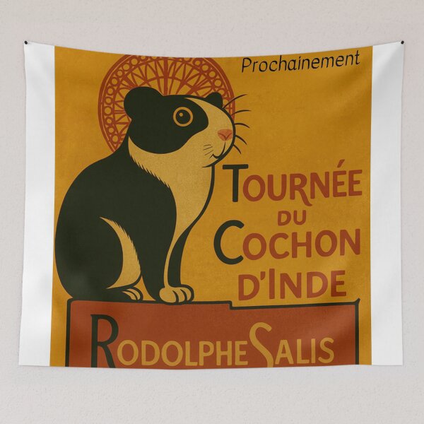 Item preview, Tournée du Cochon d’Inde (After Steinlen) designed and sold by gandolfwizard.