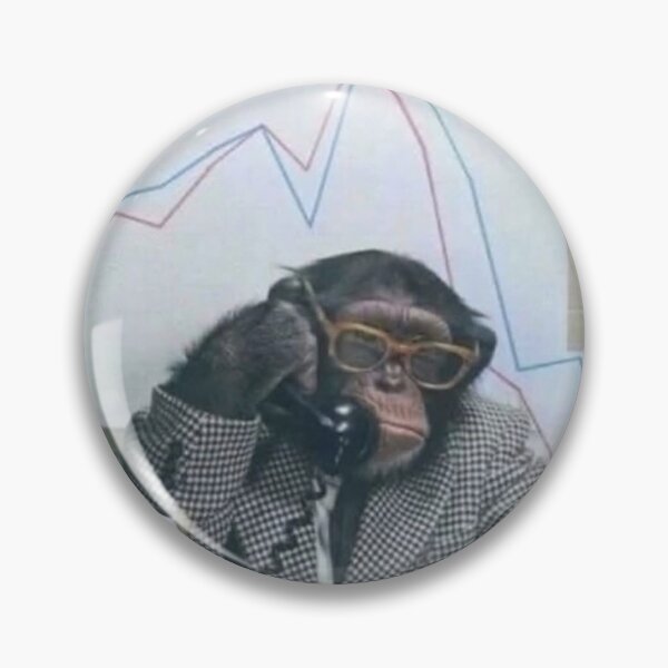 Item preview, stonk broker monkey designed and sold by monkey zone.