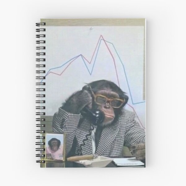 Item preview, stonk broker monkey designed and sold by monkey zone.