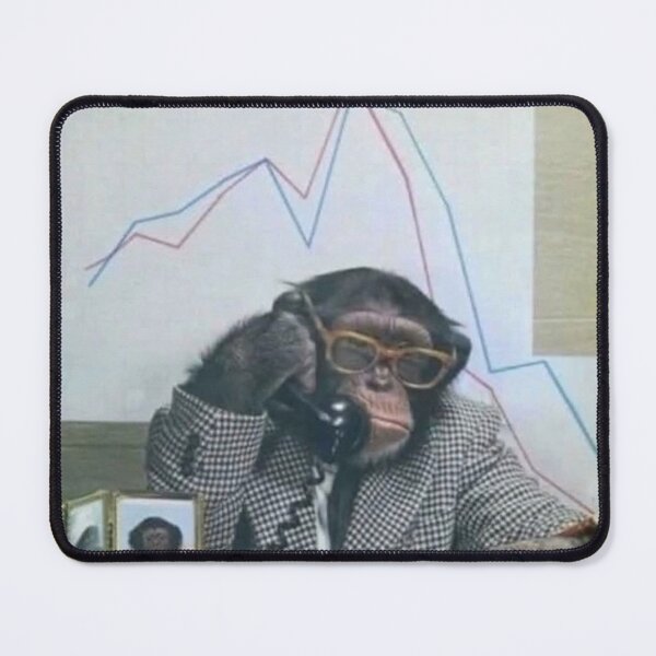 Item preview, stonk broker monkey designed and sold by monkey zone.