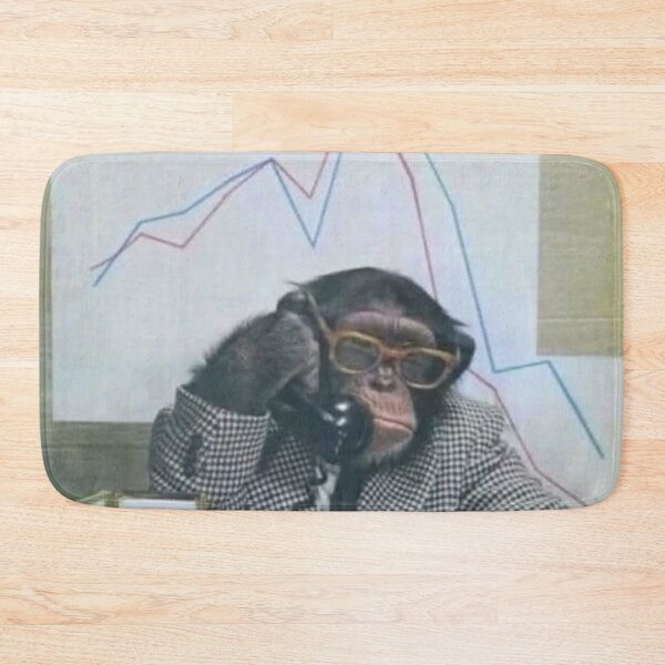 Item preview, stonk broker monkey designed and sold by monkey zone.