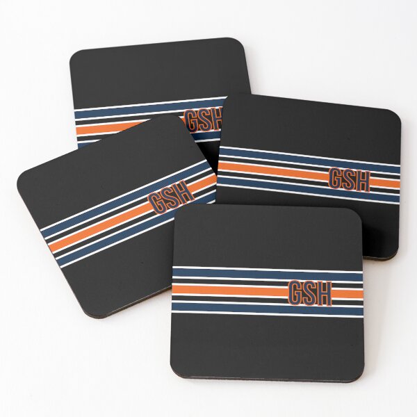 Item preview, Chicago Bears Inspired Gsh Stripes designed and sold by BarbaraBai8.